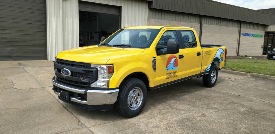 Fleet vehicle graphics for W.R. O'Neal Electric